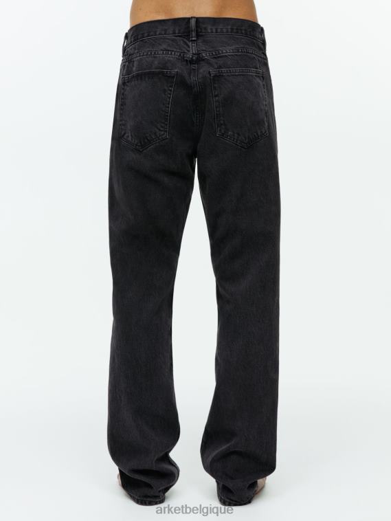 ARKET jean ample Hommes noir T46DR1094 vêtements