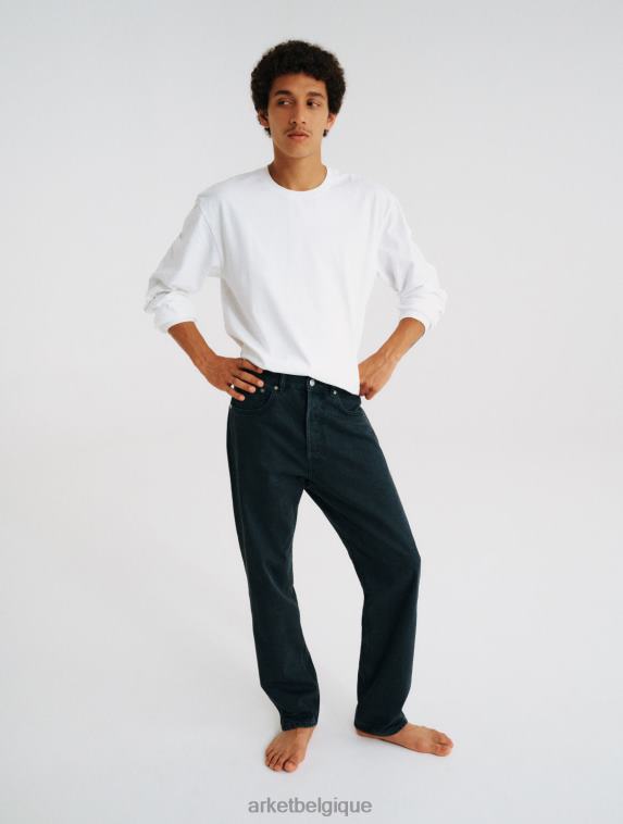 ARKET jean ample Hommes noir T46DR1094 vêtements