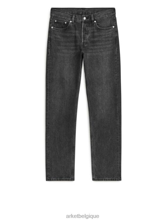 ARKET jean droit Park Regular Hommes noir délavé T46DR1097 vêtements