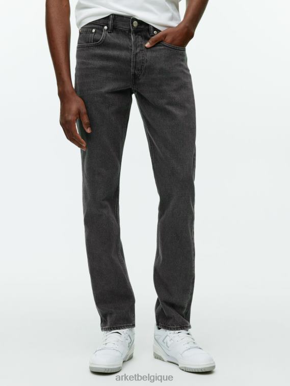 ARKET jean droit Park Regular Hommes noir délavé T46DR1097 vêtements