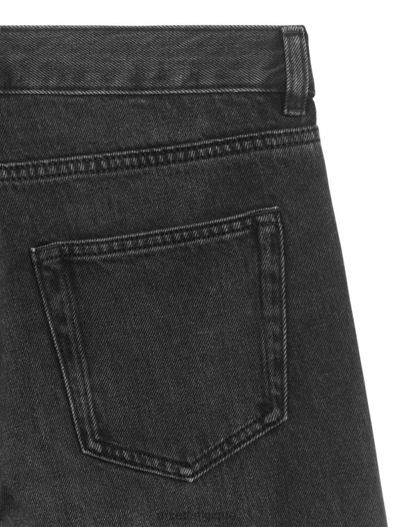 ARKET jean droit Park Regular Hommes noir délavé T46DR1097 vêtements