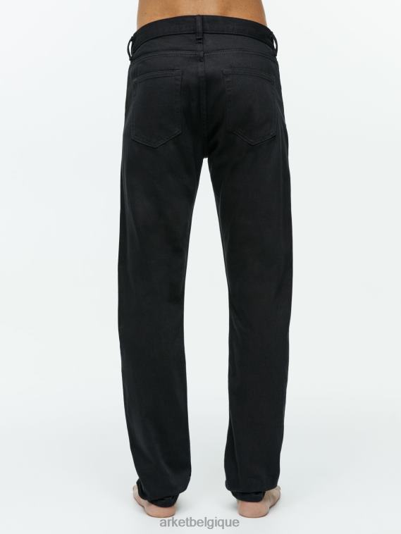 ARKET jean droit Park Regular Hommes reste noir T46DR1101 vêtements