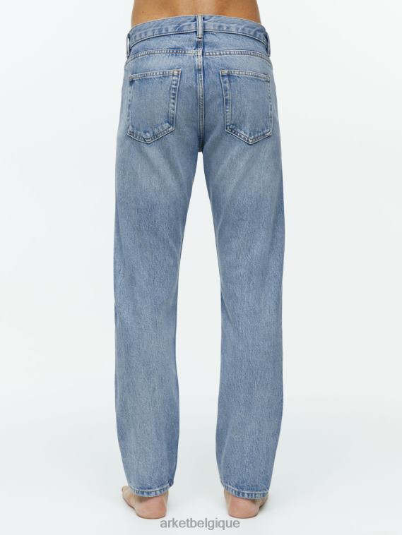 ARKET jean droit raccourci park Hommes bleu clair T46DR1107 vêtements
