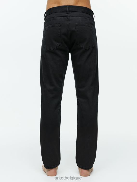 ARKET jean droit raccourci park Hommes reste noir T46DR1102 vêtements