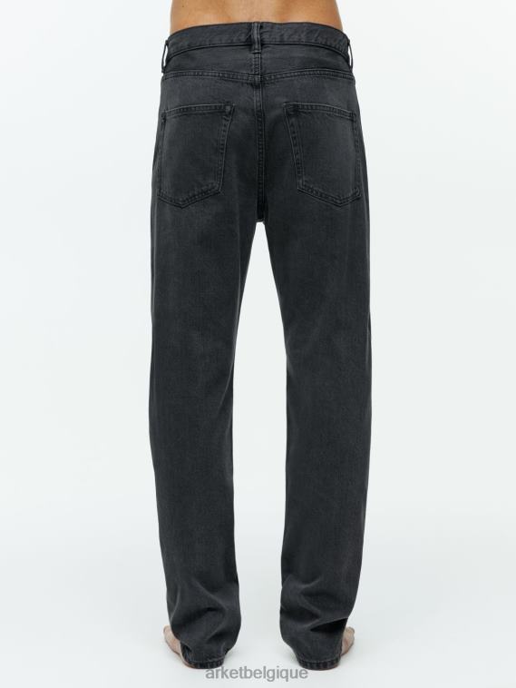 ARKET jean fuselé décontracté coast Hommes noir délavé T46DR1099 vêtements