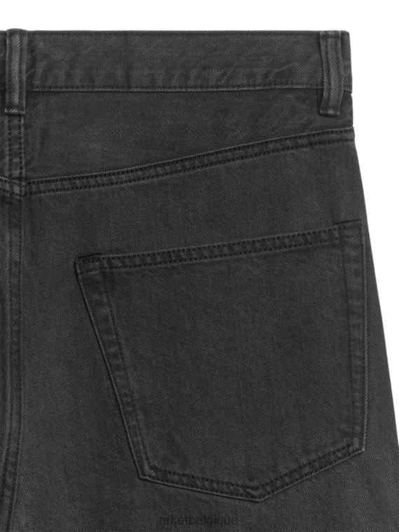 ARKET jean fuselé décontracté coast Hommes noir délavé T46DR1099 vêtements