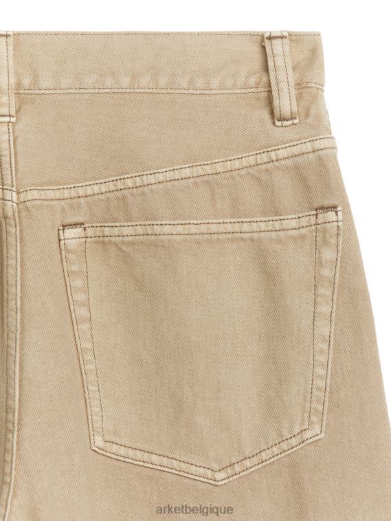 ARKET jean large brume Hommes beige T46DR1110 vêtements