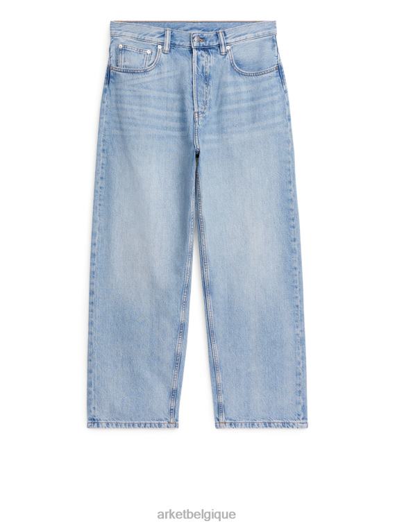 ARKET jean large brume Hommes bleu clair T46DR1093 vêtements