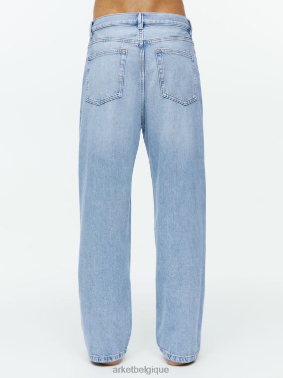 ARKET jean large brume Hommes bleu clair T46DR1093 vêtements