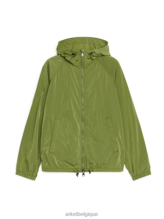 ARKET and MR PORTER veste coupe-vent Hommes vert T46DR1165 vêtements