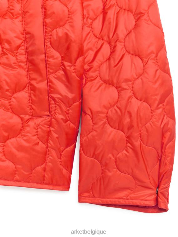 ARKET and MR PORTER veste doublée matelassée Hommes orange T46DR1164 vêtements