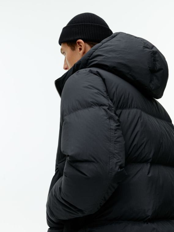 ARKET doudoune en duvet Hommes noir T46DR1172 vêtements