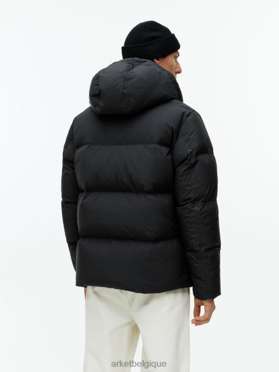 ARKET doudoune en duvet Hommes noir T46DR1172 vêtements