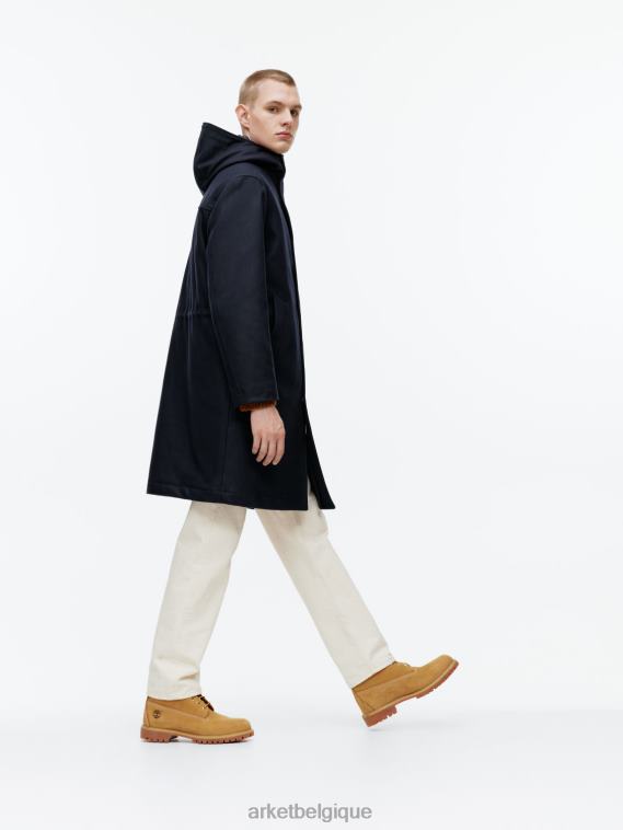 ARKET parka en laine Hommes bleu foncé T46DR1162 vêtements