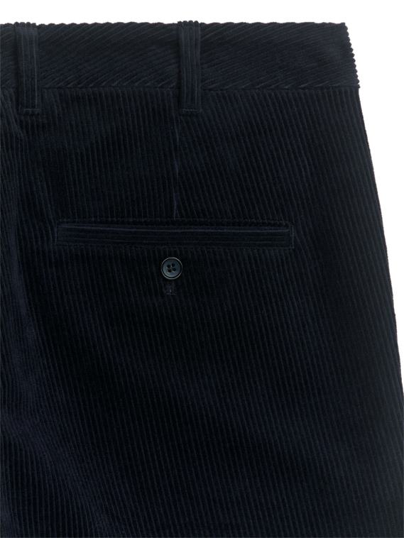 ARKET chino droit en velours côtelé Hommes bleu foncé T46DR1088 vêtements