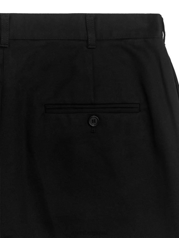 ARKET pantalon ample ajusté Hommes noir T46DR1080 vêtements