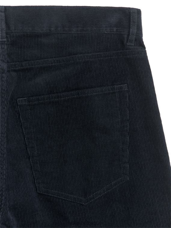 ARKET pantalon ample en velours côtelé Hommes noir T46DR1077 vêtements