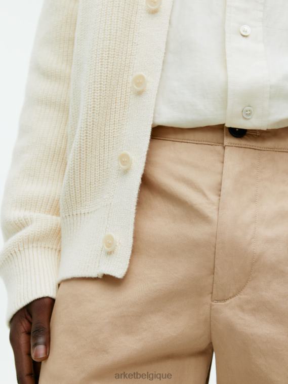 ARKET short en coton Hommes beige T46DR1115 vêtements