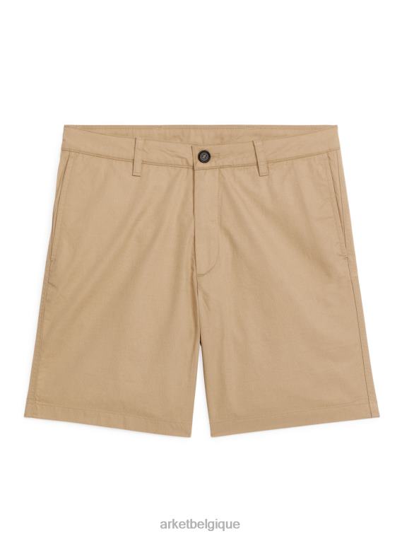 ARKET short en coton Hommes beige T46DR1115 vêtements