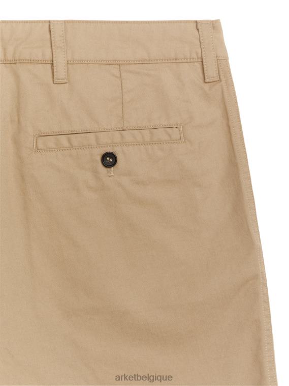 ARKET short en coton Hommes beige T46DR1115 vêtements