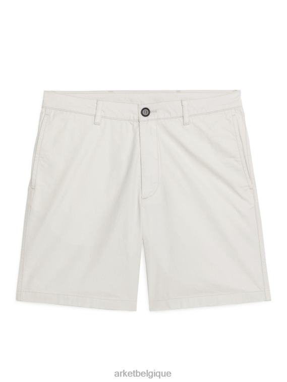 ARKET short en coton Hommes blanc T46DR1117 vêtements