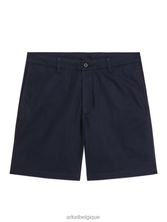 ARKET short en coton Hommes bleu foncé T46DR1116 vêtements
