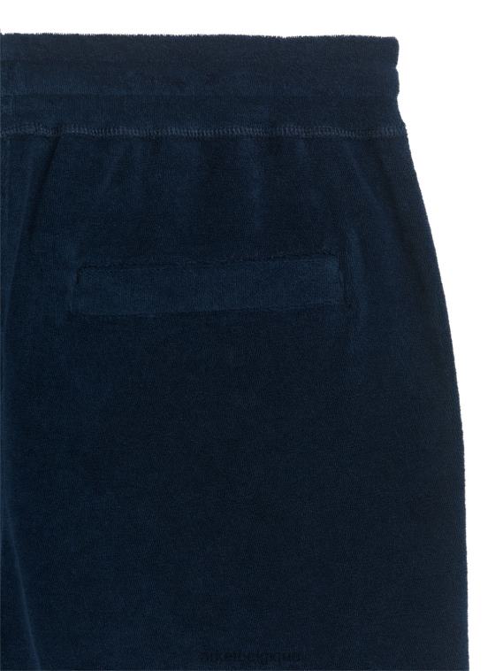 ARKET short en éponge Hommes bleu foncé T46DR1131 vêtements