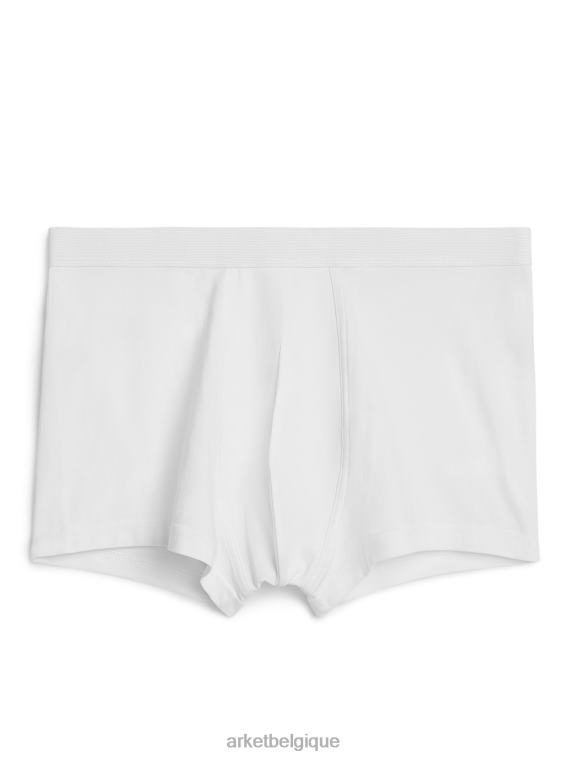 ARKET boxer en coton pima Hommes blanc T46DR1226 vêtements