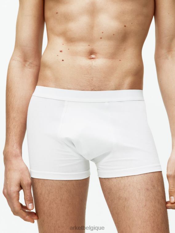 ARKET boxers en coton pima, lot de 3 Hommes blanc T46DR1222 vêtements