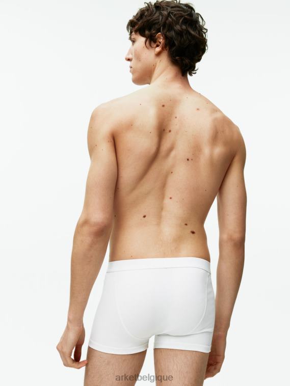 ARKET boxers en coton pima, lot de 3 Hommes blanc T46DR1222 vêtements