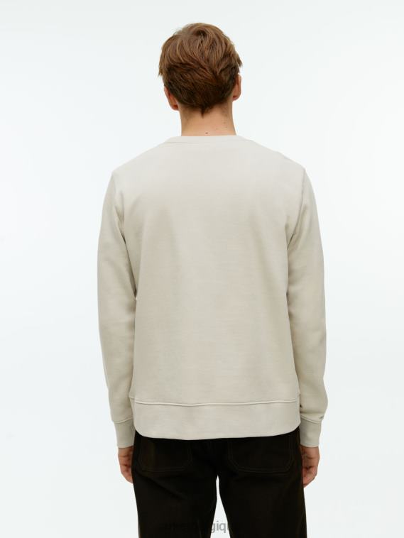 ARKET sweat-shirt en molleton Hommes beige T46DR916 vêtements