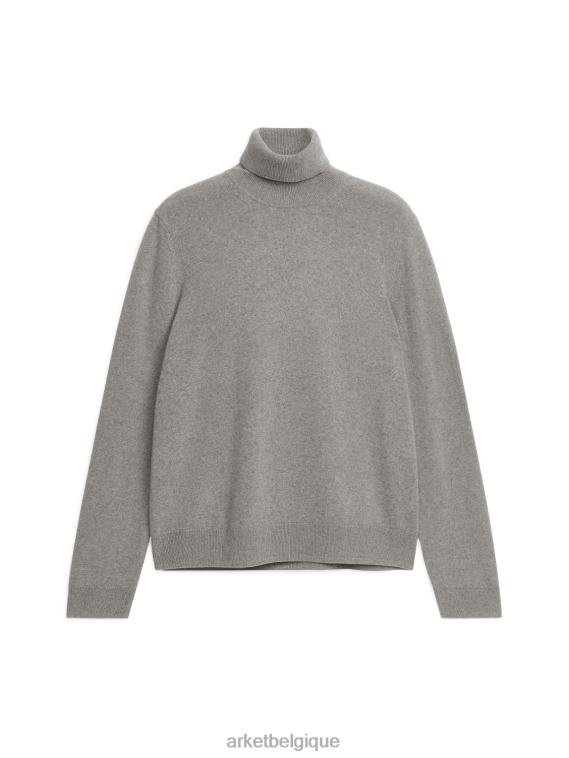 ARKET col roulé en cachemire Hommes taupe T46DR1181 vêtements