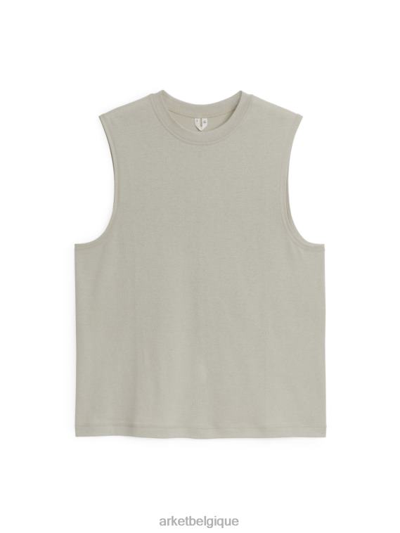 ARKET débardeur en maille active Hommes beige T46DR1217 vêtements