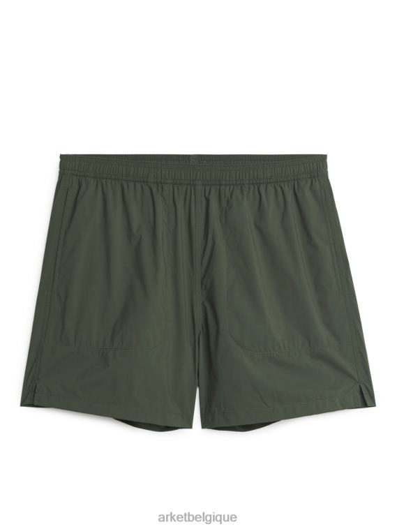 ARKET short extensible actif Hommes vert foncé T46DR1213 vêtements