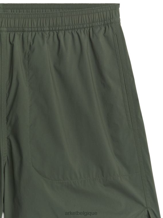 ARKET short extensible actif Hommes vert foncé T46DR1213 vêtements
