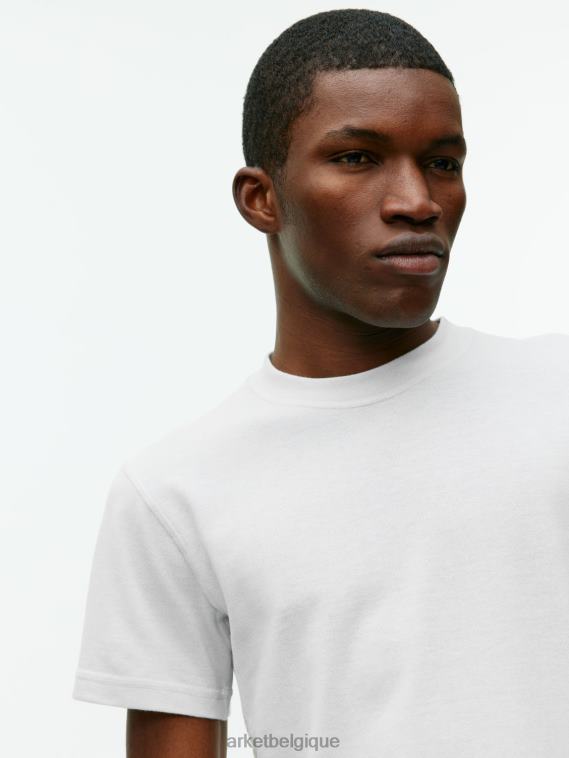 ARKET t-shirt léger actif Hommes gris clair T46DR1198 vêtements