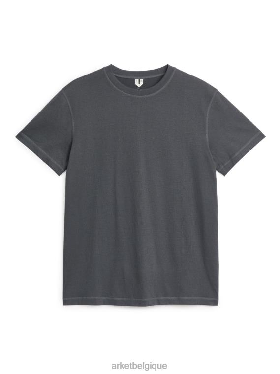 ARKET t-shirt léger actif Hommes gris foncé T46DR1209 vêtements