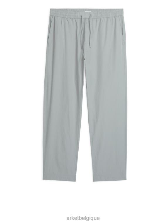 ARKET pantalon de pyjama en coton Hommes gris T46DR1251 vêtements