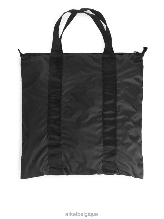 ARKET fourre-tout pliable unisexe noir T46DR756 Sacs