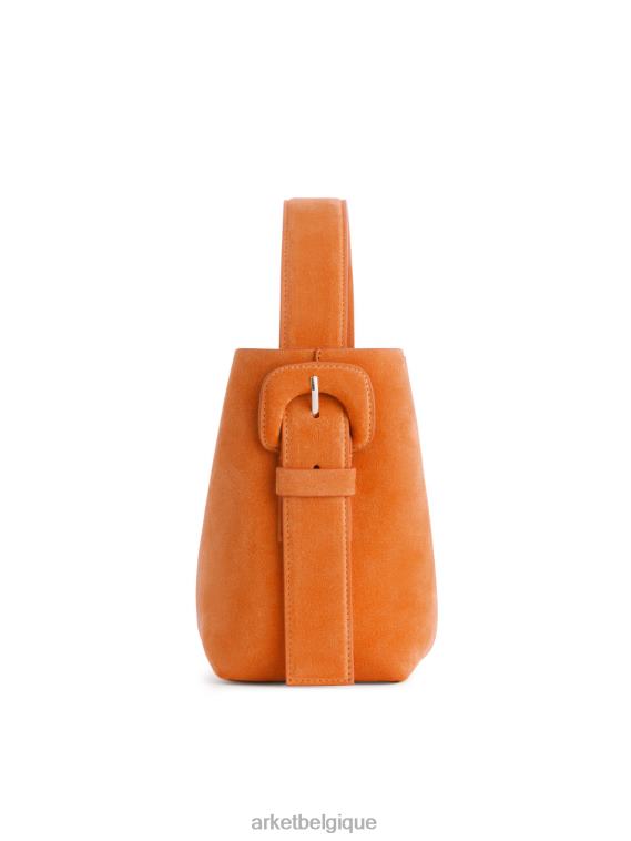 ARKET sac bandoulière en daim unisexe orange T46DR741 Sacs