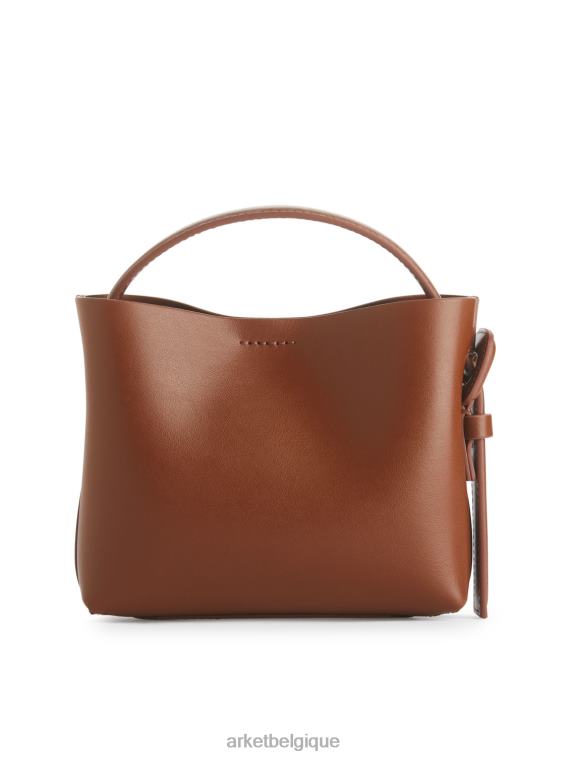 ARKET sac bandoulière unisexe brun T46DR764 Sacs