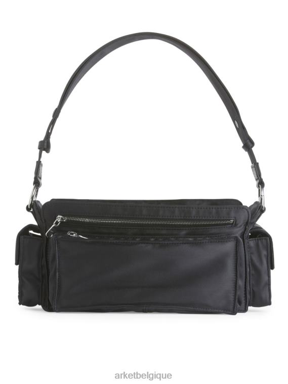ARKET sac d'épaule unisexe noir T46DR767 Sacs