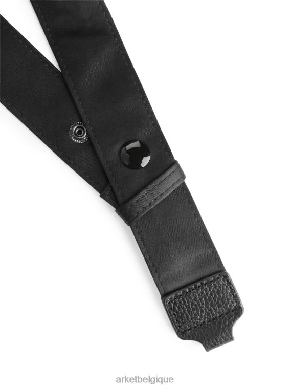 ARKET sac d'épaule unisexe noir T46DR767 Sacs