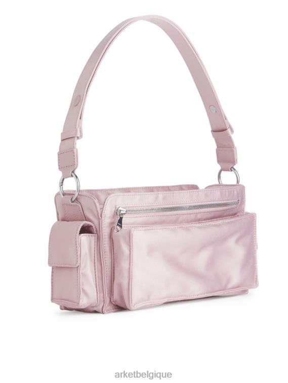 ARKET sac d'épaule unisexe rose poussiéreux T46DR765 Sacs