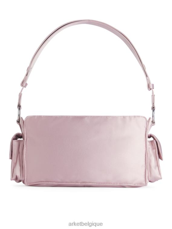 ARKET sac d'épaule unisexe rose poussiéreux T46DR765 Sacs