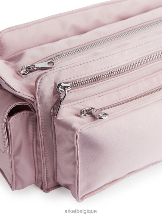 ARKET sac d'épaule unisexe rose poussiéreux T46DR765 Sacs