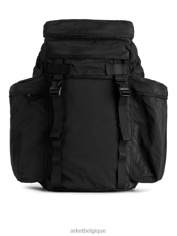 ARKET sac à dos léger unisexe noir T46DR1211 Sacs
