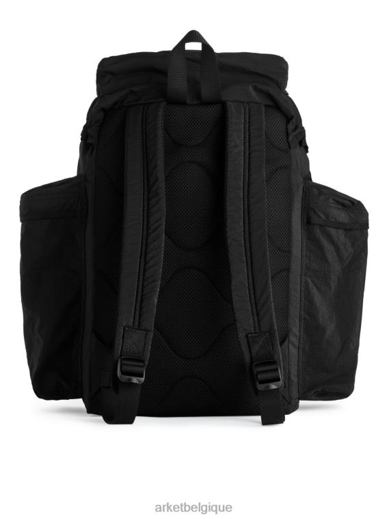 ARKET sac à dos léger unisexe noir T46DR1211 Sacs