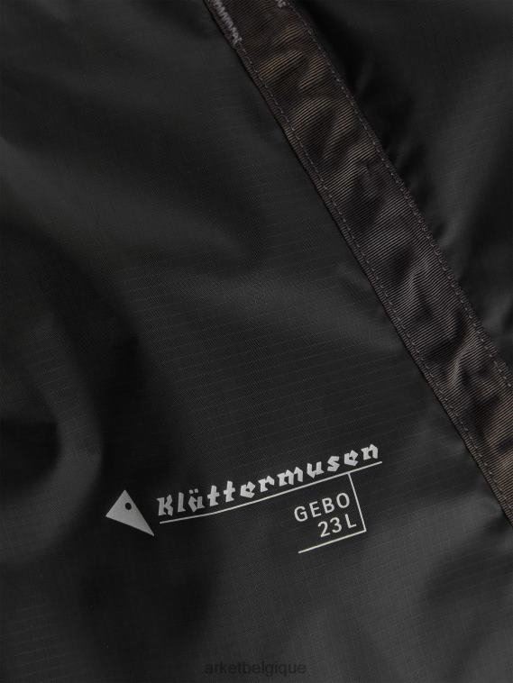 ARKET sac fourre-tout klatermusen gebo unisexe noir T46DR1212 Sacs